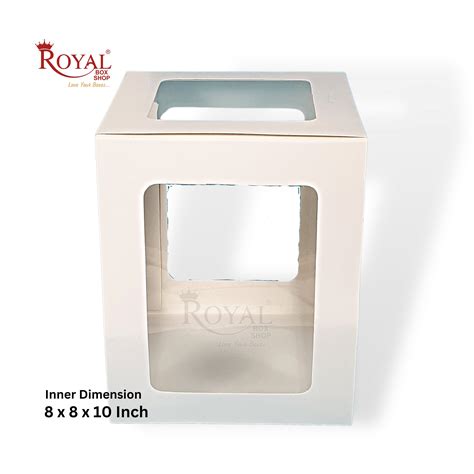 Transparent Tall Boxes I Shop Online from Royal Box Shop