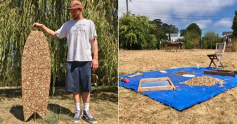 California Surfer Builds Recycled Surfboard Out Of 10,000 Cigarette ...