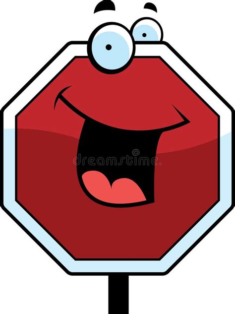 Image result for Stop Sign Cartoon