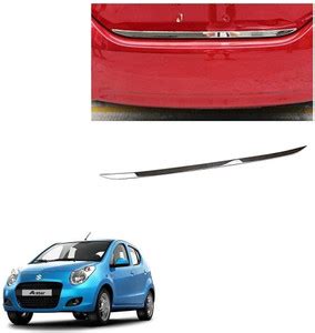 VOLZAX A-STAR DICKY CHROME BOOT GARNISH Chrome Maruti A-Star Rear ...