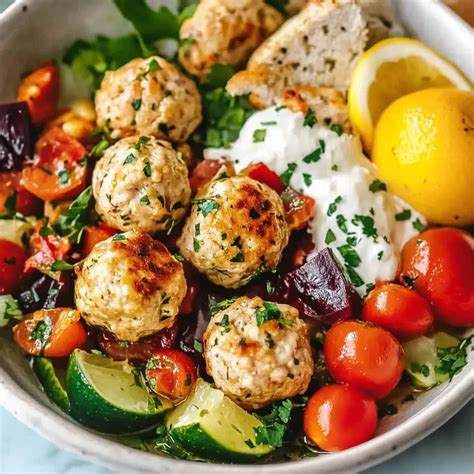 Savory Mediterranean Chicken Meatballs Packed with Flavor - Comfort ...