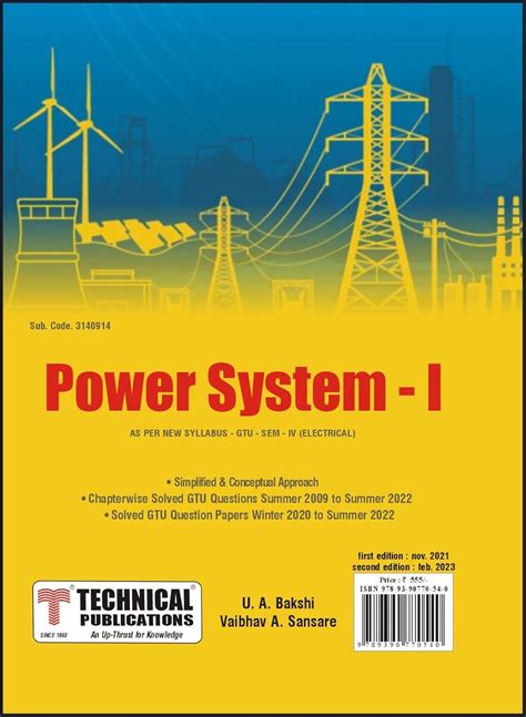 Amazon.in: Buy Power System – I for GTU (IV- ELECTRICAL -3140914) Book ...