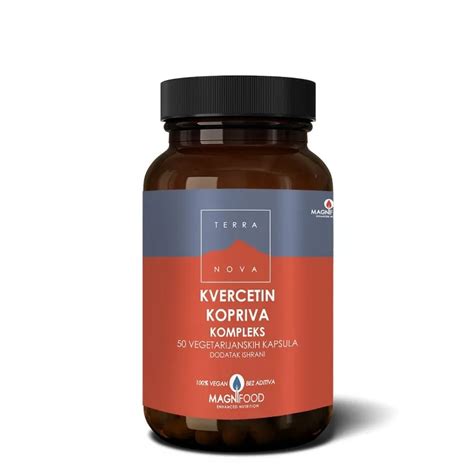 TerraNova Kvercetin Kopriva kompleks 50 kapsula