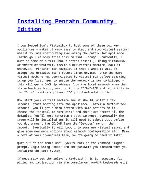 Install Pentaho 的图像结果