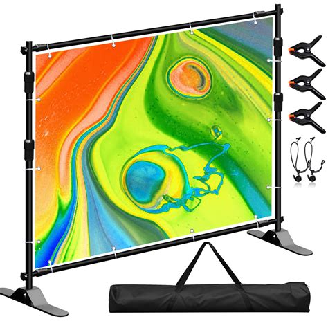 Buy SAPITER Photo Backdrop Banner Stand Kit, Heavy Duty 10 x 8 FT ...