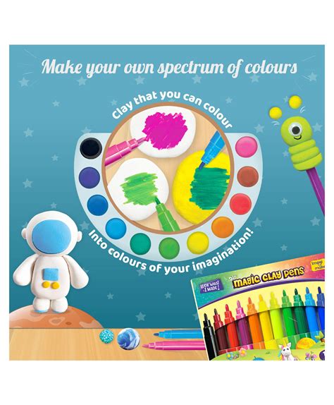 Imagi Make Magic Clay Space Kit - Multicolour – Kidsinfy.in