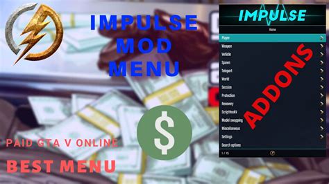 Image result for Impulse One Mod Menu