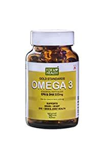 FOR MY HEALTH Gold Standards Omega 3 I 1000 Mg Capsules with Fish Oil ...