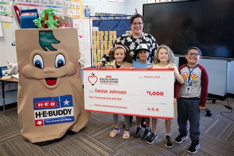 50 Texas educators named finalists for 2024 H-E-B Excellence in ...