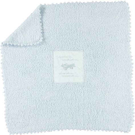 Amazon.com: Barefoot Dreams CozyChic Baby Receiving Blanket - Blue : Baby
