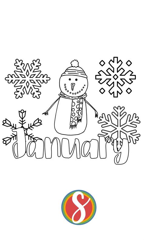 January Coloring Pages January Coloring Pages: Top 42 Free Printable