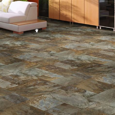 Congoleum Beluga Cavier 18-mil x 12-ft W Water Resistant Vinyl Sheet ...