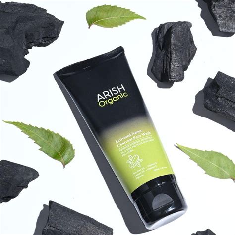 Activated Neem Charcoal Face Wash – Arish Bionatural