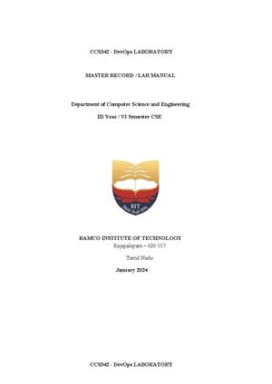 CCS340-Cyber Security Manual - CCS340 - CYBER SECURITY LABORATORY ...