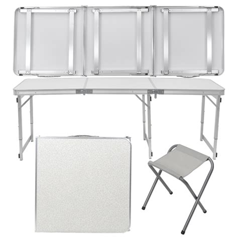 4FT & 6FT HEAVY DUTY FOLDING TABLE PORTABLE CAMPING | Ubuy India