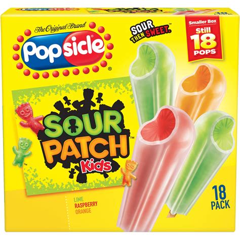 Popsicle Jolly Rancher Ice Pops, 1.65 fl oz, 18 count - Walmart.com