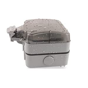 IP66 UK Standard RCD Large Plug Waterproof Outdoor Wall Socket with ...