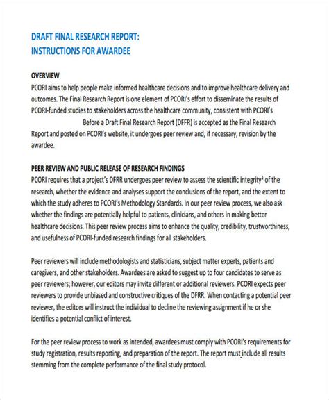 Image result for Research Report Example PDF