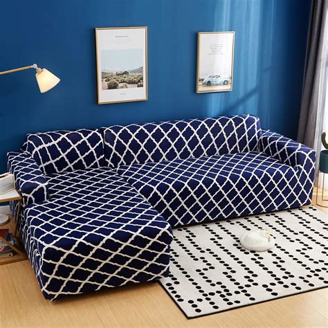Gifts Island® Universal Sectional 180 GSM Sofa Covers L - Shape ...