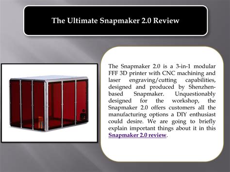 Image result for Snapmaker 2 Tutorial