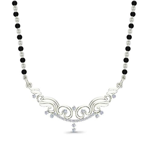 Kyla Diamond Mangalsutra Online Jewellery Shopping India | Dishis ...