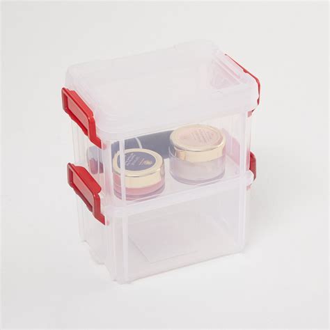 Buy Regan Mini Stackable Latch Boxes- Set of 2 from Home Centre at just ...