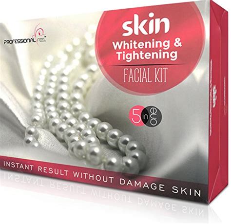 Professional Feel Skin Whitening & Tightening Facial Kit (set of 5) 500 ...