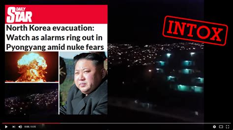 Non, Pyongyang n’a pas été évacuée face à la menace nucléaire américaine