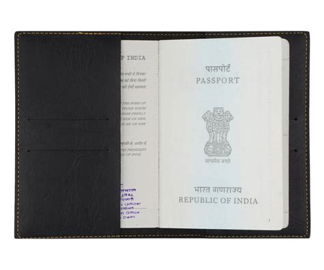 Buy Leather Passport Cover | Personalized Passport Cover – The Junket