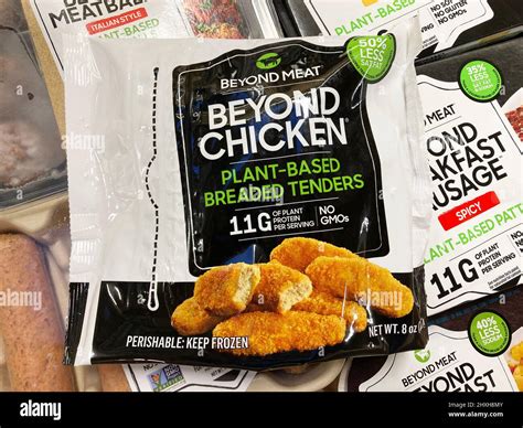 Beyond Chicken plant based breaded tenders by Beyond Meat available for ...