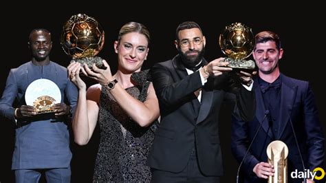 Karim Benzema wins Ballon d'Or; Manchester City named club of the year ...
