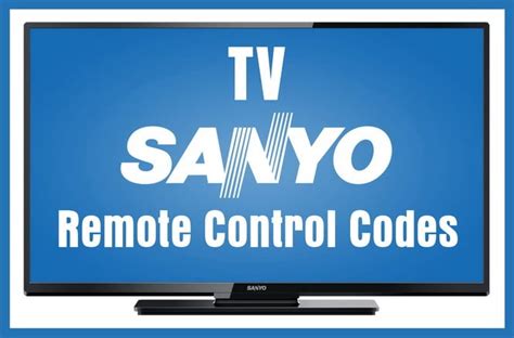 Image result for Sanyo Universal Remote Programming Codes