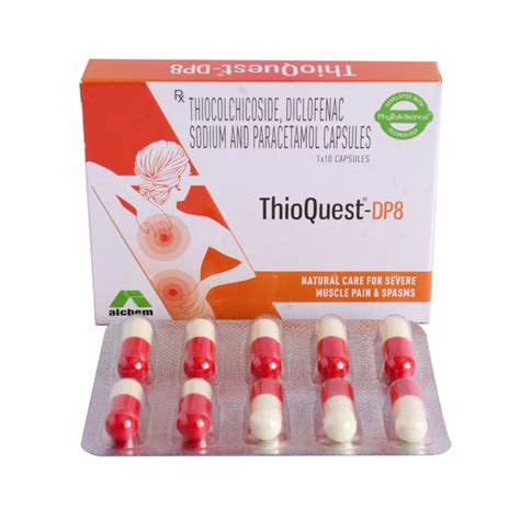 Thioquest Dp 8mg Tablet 10's Price, Uses, Side Effects, Composition ...