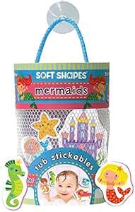 Buy Innovative Kids Soft Shapes Illustrated Tub Stickables Mermaids ...