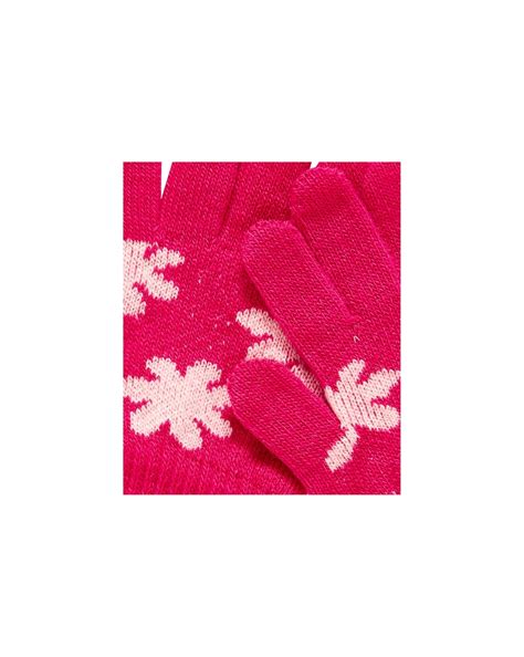 Buy Girls Gloves Flower Design - Pink Online at Best Price | Mothercare ...