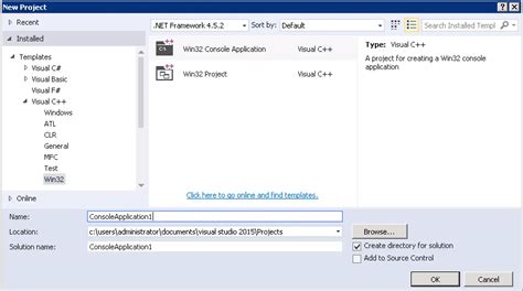 Image result for Creating a Project in Visual Studio in C