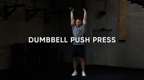 Dumbbell Push Press | Atlas ćwiczeń | Centrum Respo