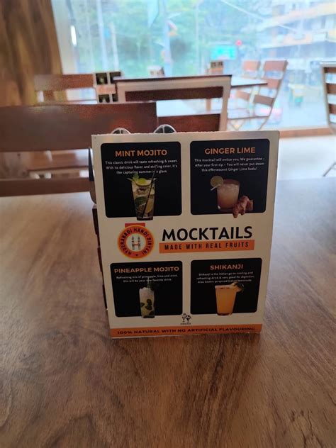 Menu at Hyderabadi Handi Biryani, Bengaluru, 1st Floor