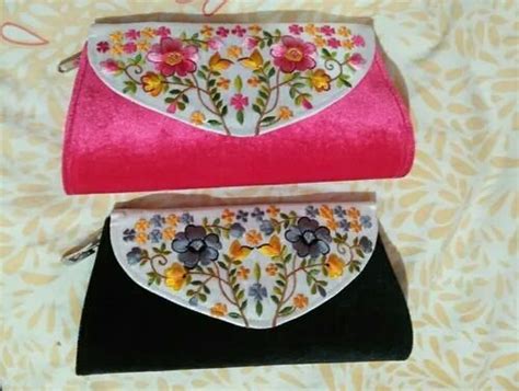 Embroidered Magic Ranchi - Yellow Embroidered Hand Bag Manufacturer ...