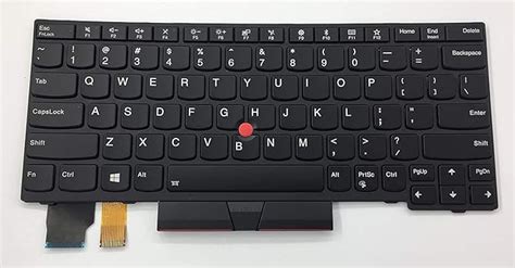 US Layout Replacement Keyboard for Lenovo ThinkPad X280 X390 X395 (NO ...