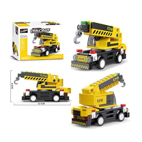 DECOOL MINI RACING PACEMAKER PULLBACK CRANE – The World Of Nerds