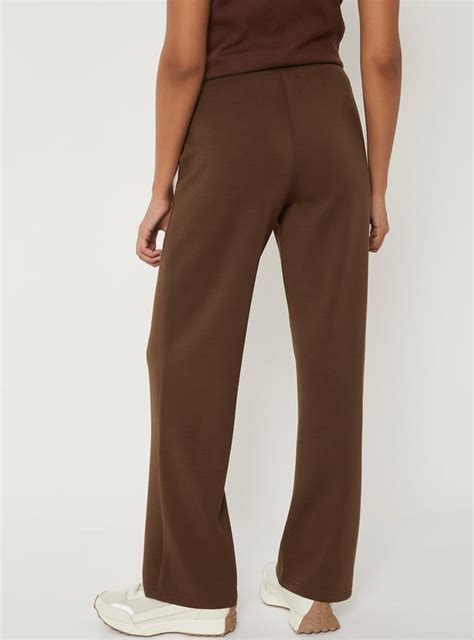 Buy Women Pintuck Wide-Leg Track Pants Online at just Rs. 1199.0 ...