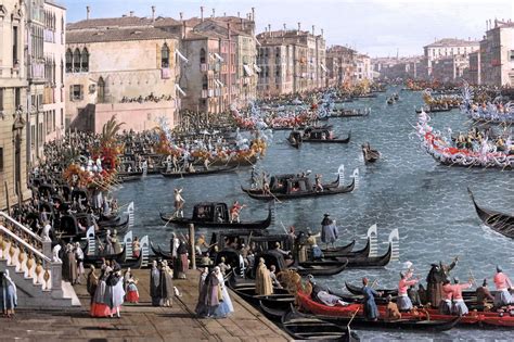 IMG_8355B Canaletto.(Giovanni Antonio Canal) 1697-1768. Venise. Venice : A Regatta on the Grand ...