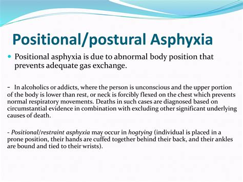 Asphyxia | PPTX