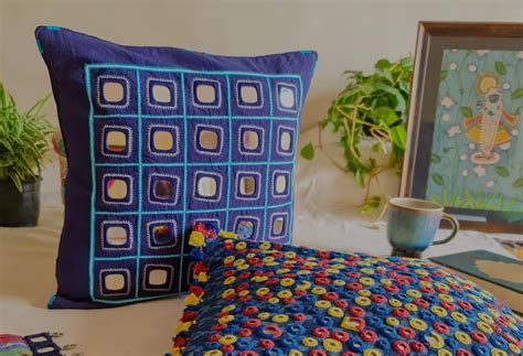 Buy Cushion Cover and Throw Pillow Covers - Peepul Tree