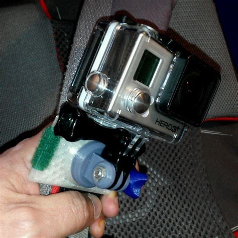 GoPro backpack strap mount by Lucian Brandus | Download free STL model ...