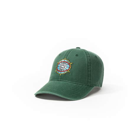 Urban Monkey Antardrishti Green Dad Cap | Embroidered | 100% Cotton ...