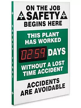 ULINE Search Results: Safety Signage