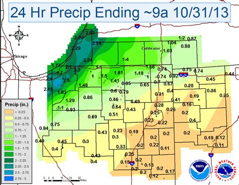 Halloween 2013: Heavy Rainfall and Gusty Winds