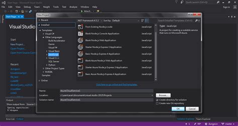 How to Create New TypeScript Project in Visual Studio 的图像结果